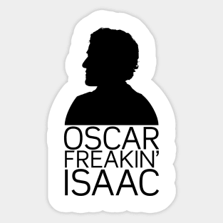 Oscar Freakin' Isaac Sticker